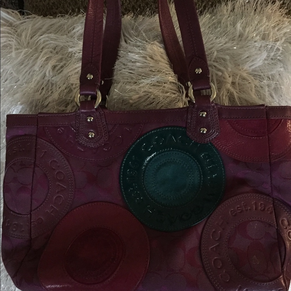 Vintage coach handbag